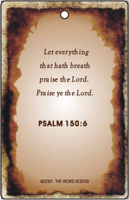 Air Fresheners - Contact us for more information on our gospel novelty items and air fresheners featuring a variety of fragrances and inspirational bible passages to choose from.