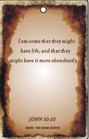 Air Fresheners - Contact us for more information on our gospel novelty items and air fresheners featuring a variety of fragrances and inspirational bible passages to choose from.